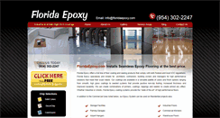 Desktop Screenshot of floridaepoxy.com