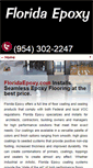 Mobile Screenshot of floridaepoxy.com